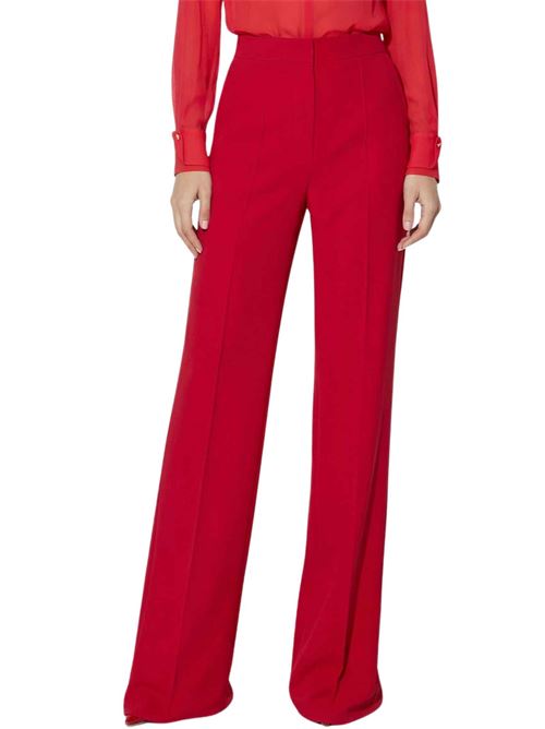 Pantaloni ampi in crêpe Elisabetta Franchi | PA20267E2CG5
